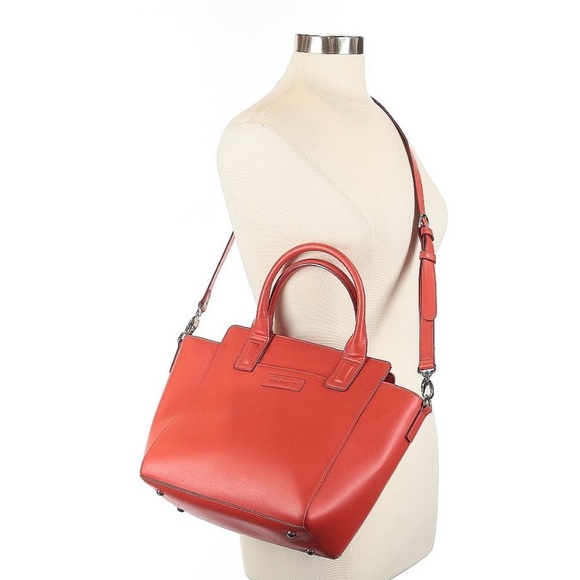 Vera Bradley Coral leather Handbag - Picture 3 of 4